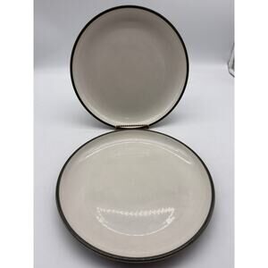 Dansk Plateau Green 10.5" Dinner Plates - Set of 2